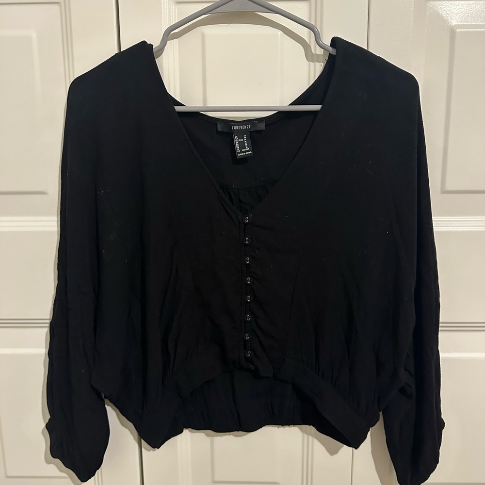 Forever 21 Black Women's Top